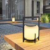Solarbetriebene Terrassenlampe