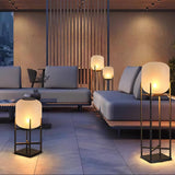 Laterne Solar Stehleuchte für Draußen