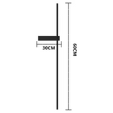 Säulen-Wandleuchte für draußen