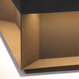 Schwarzes Feld für Außenleuchten