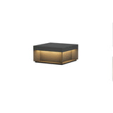 Schwarzes Feld für Außenleuchten