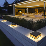 Schwarzes Feld für Außenleuchten