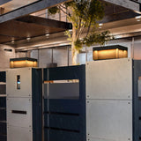 Schwarzes Feld für Außenleuchten