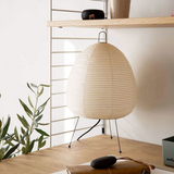Tischlampe aus Washi-Papier