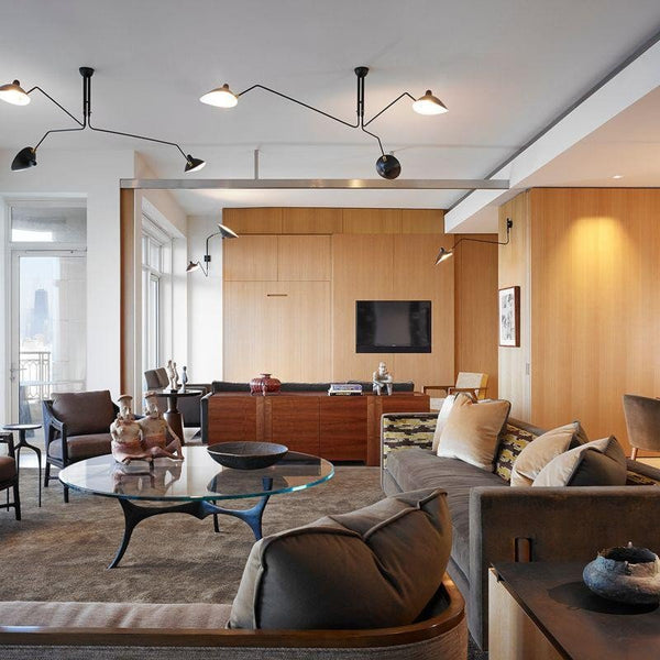 Serge Mouille Deckenleuchte A